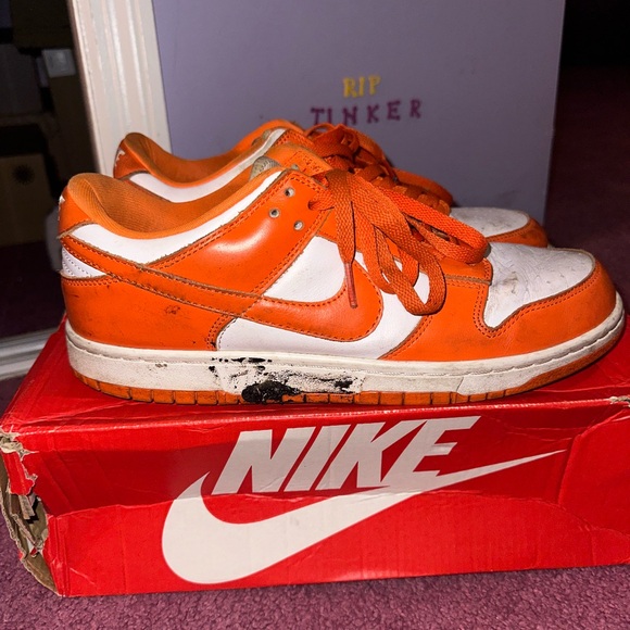 Size 9.5 - Nike Dunk Low Retro SP Syracuse 2020 - Picture 3 of 8
